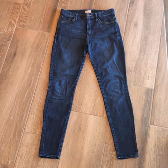 EUC MOTHER The High-Waisted Looker Denim Skinny Jeans, Pants Size 28 / 6 - Picture 2 of 13